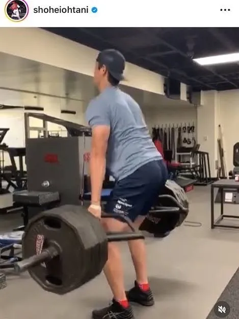 大谷選手のデッドリフト225キロが話題になっております