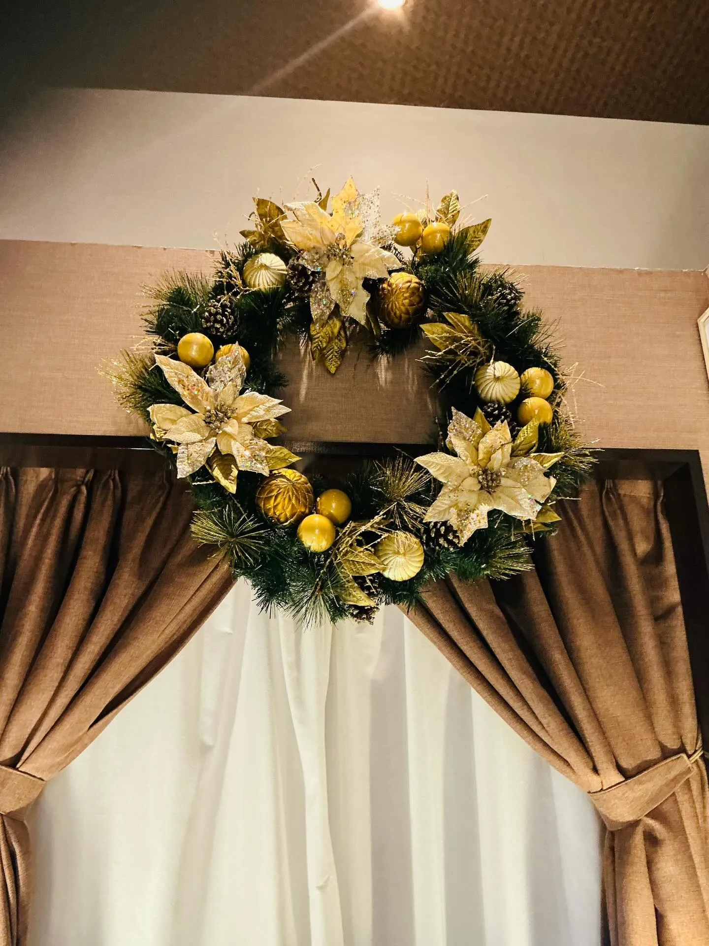 院のクリスマス仕様になりました❗️