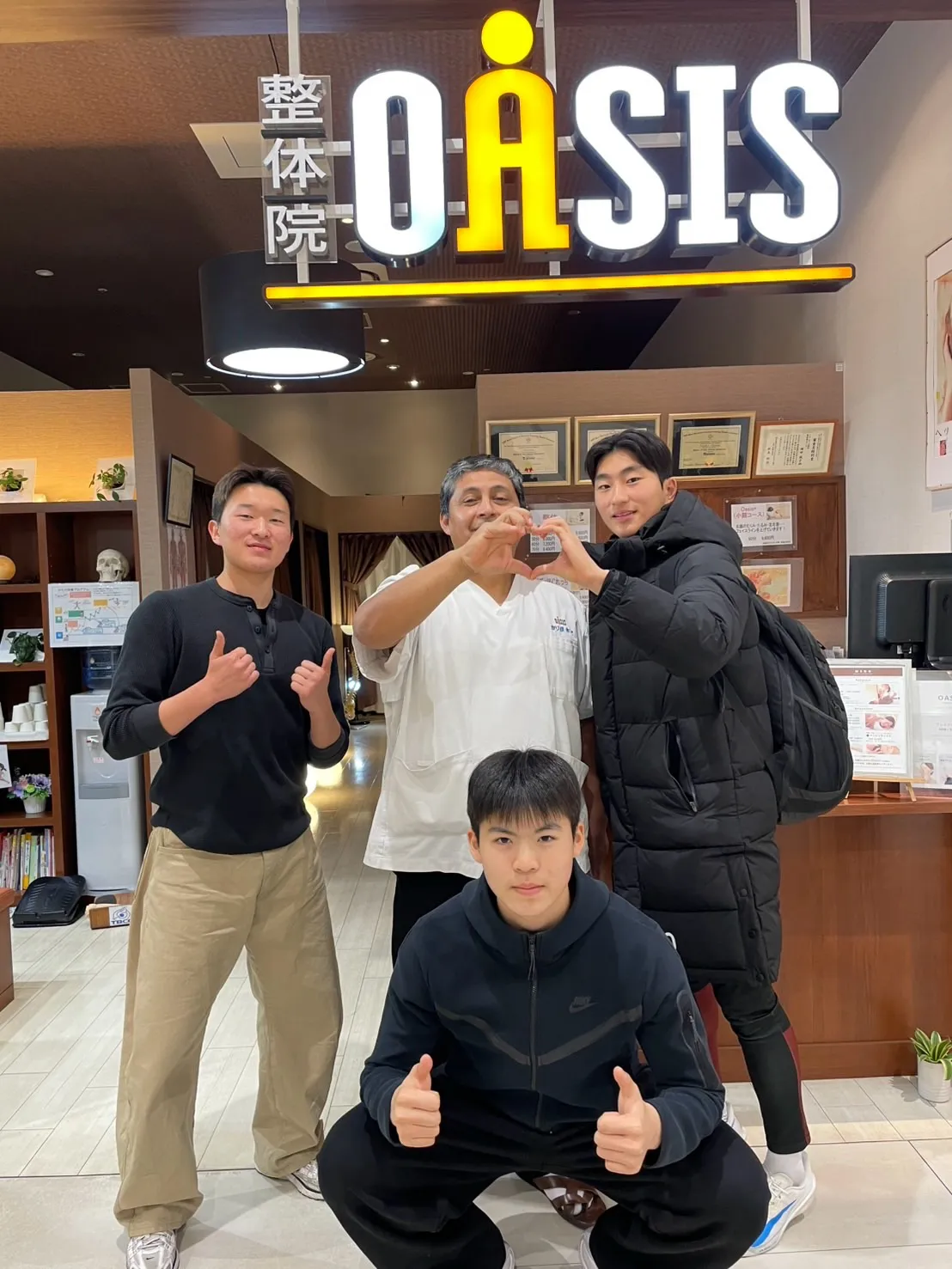 FC kyunghee のサッカー選手の皆さんにご来院いただ...