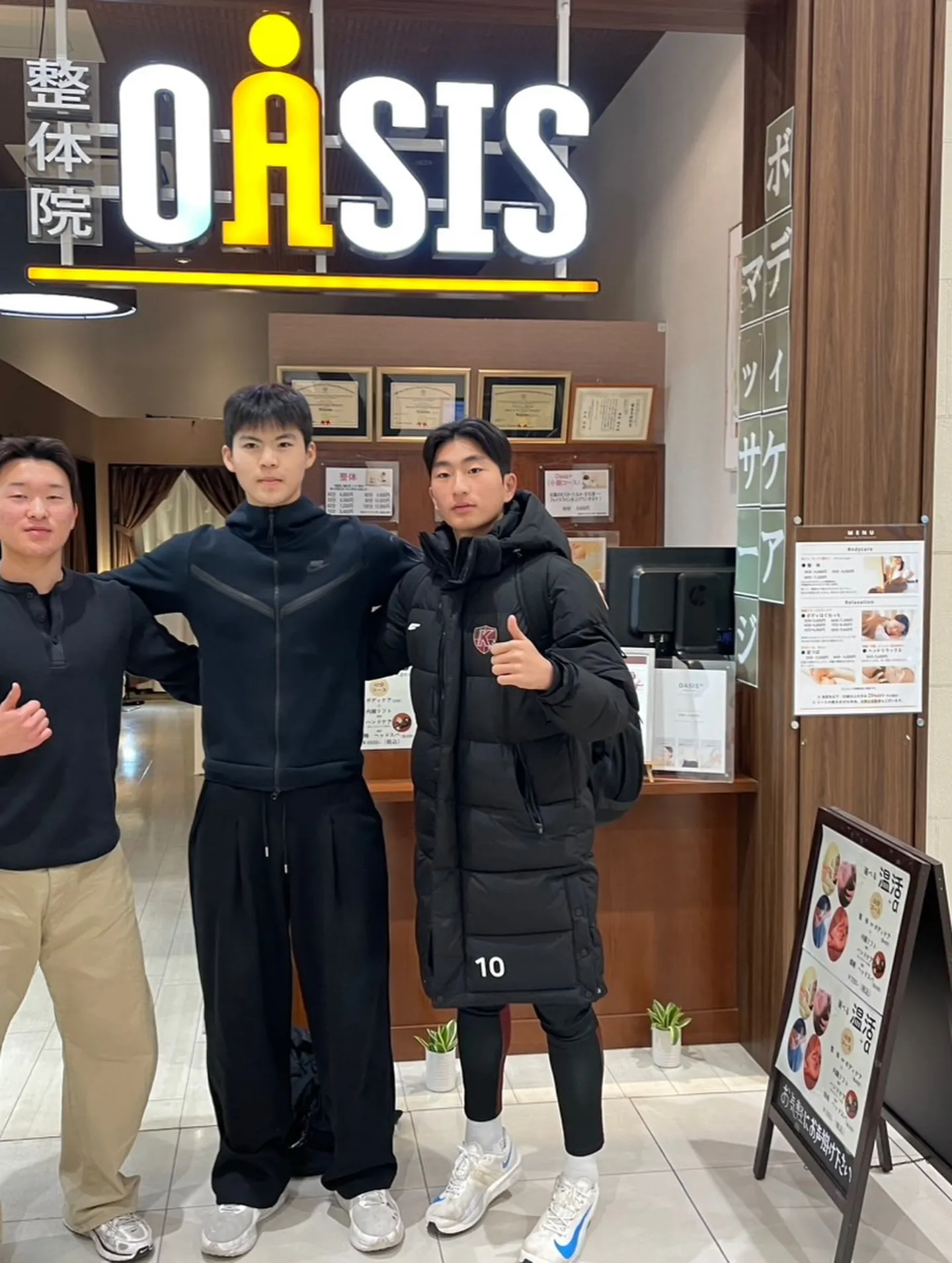 FC kyunghee のサッカー選手の皆さんにご来院いただ...